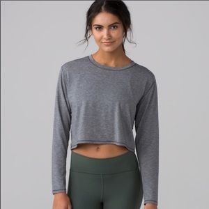 Lululemon Pushing Limits Crop Top